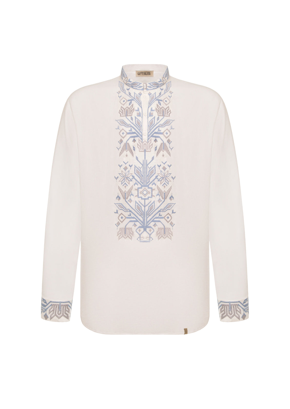 Сорочка «Килим» з блакиттю